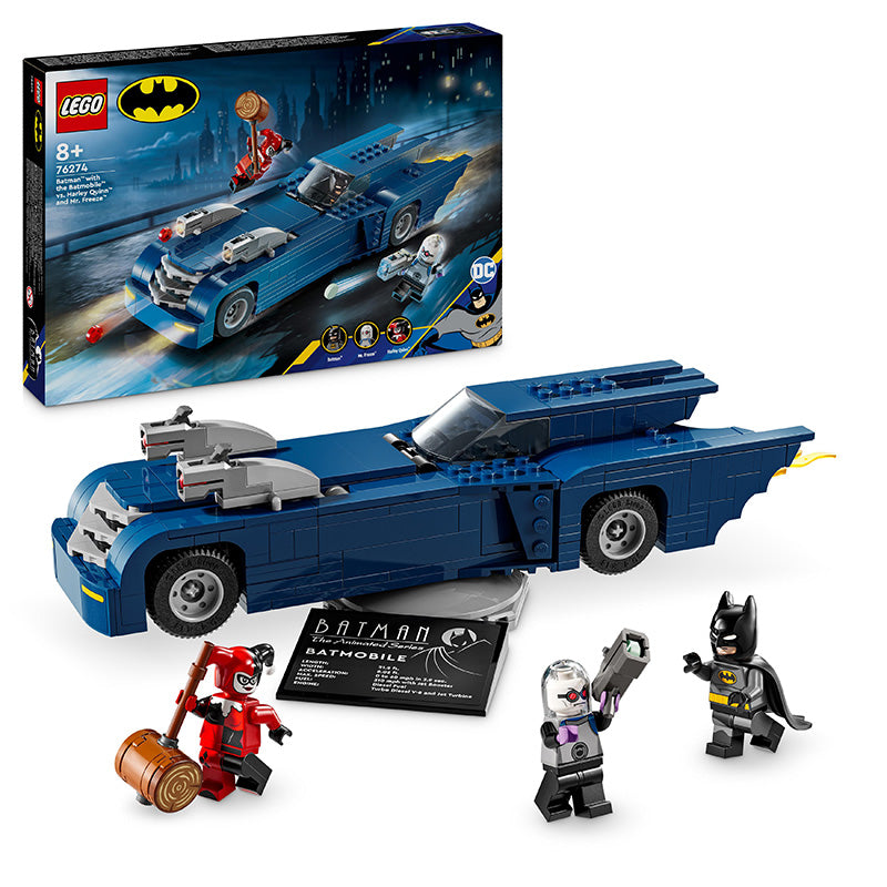LEGO® DC Batman™: Batman™ with the Batmobile™ vs. Harley Quinn™ and Mr. Freeze™ 76274