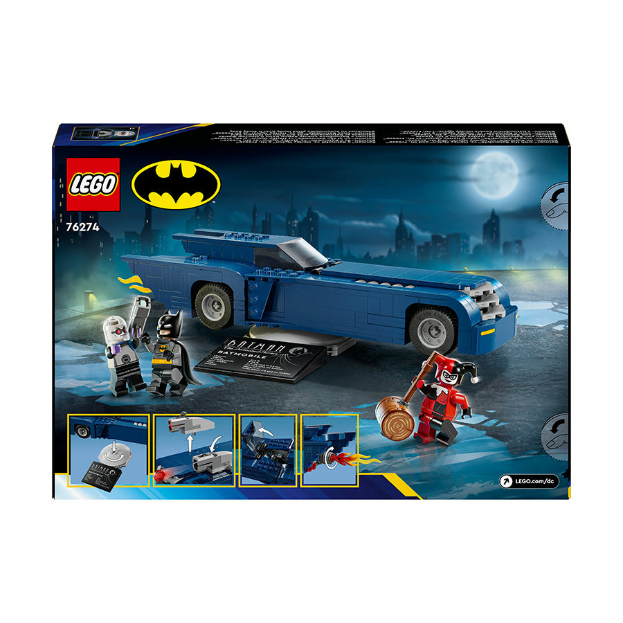 LEGO® DC Batman™: Batman™ with the Batmobile™ vs. Harley Quinn™ and Mr. Freeze™ 76274