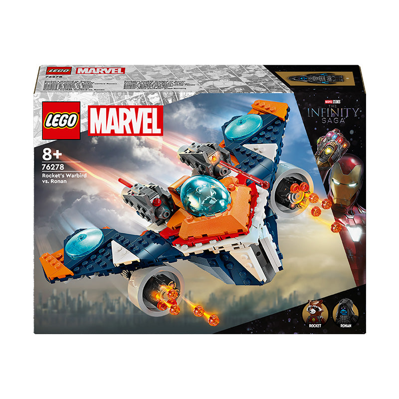 ロドリゲス LEGO® Marvel Rocket's Warbird vs. Ronan Set 76278 | Import A Toy