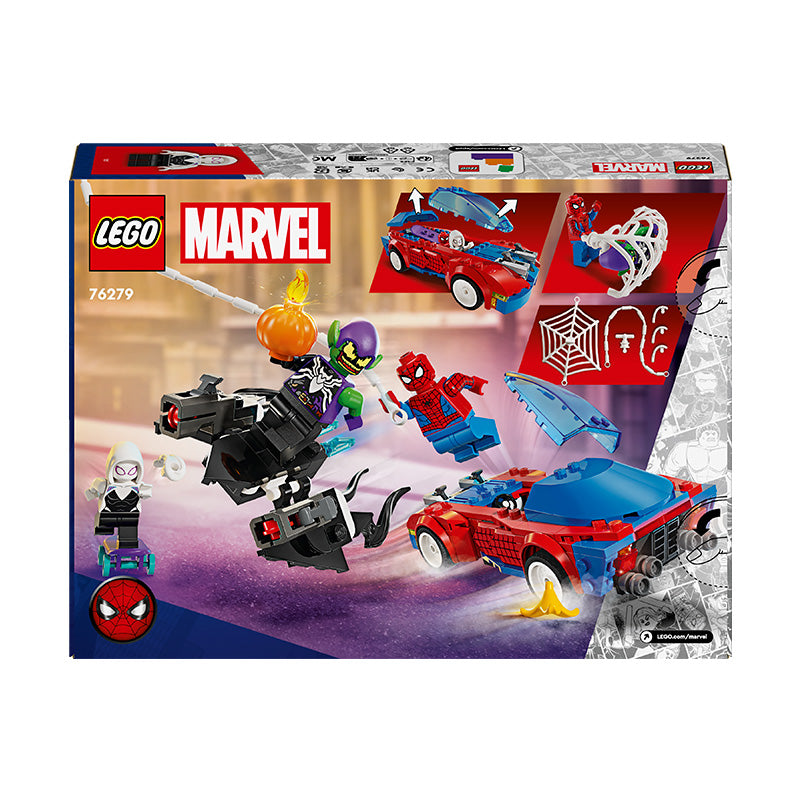 LEGO® Marvel Spider-Man Race Car & Venom Green Goblin 76279