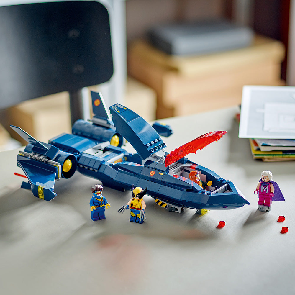 LEGO® Marvel X-Men X-Jet Buildable Toy Plane 76281 | Import A Toy