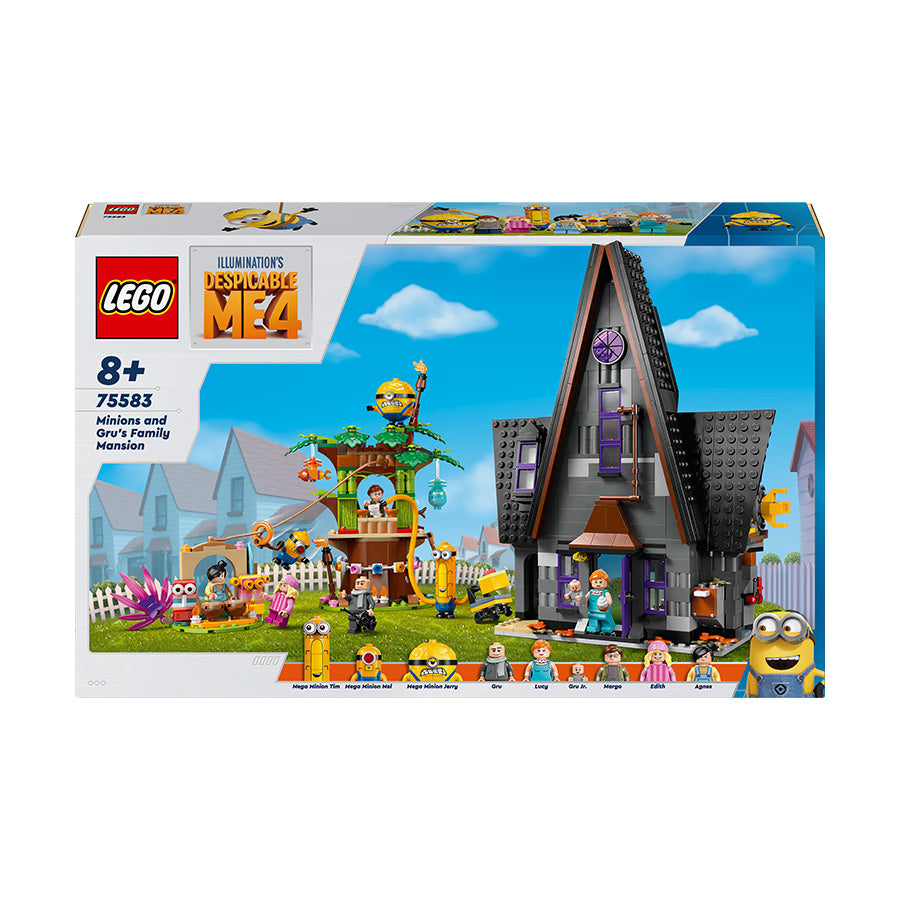 LEGO® Despicable Me 4 Minions and Gru's Family Mansion 75583 - SLIGHTLY DAMAGED BOX