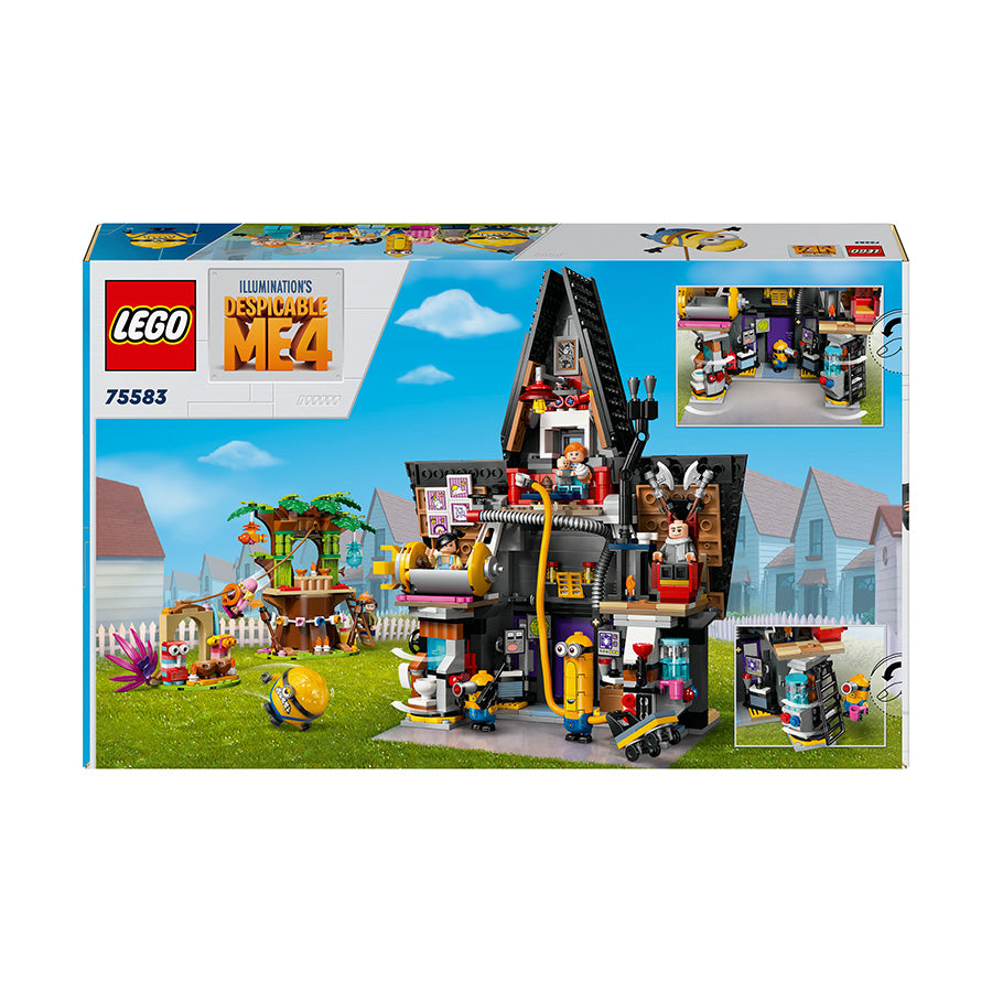 LEGO® Despicable Me 4 Minions and Gru's Family Mansion 75583 - SLIGHTLY DAMAGED BOX