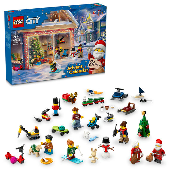 LEGO® City Advent Calendar 60436 - DAMAGED BOX