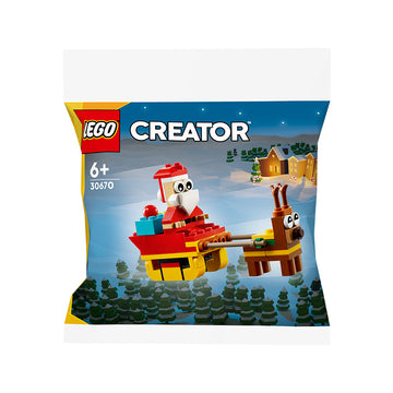 LEGO® CREATOR Santa's Sleigh Ride Recruitment Bag 30670