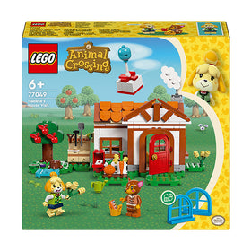 LEGO® Animal Crossing™ Isabelle’s House Visit Toy Set 77049