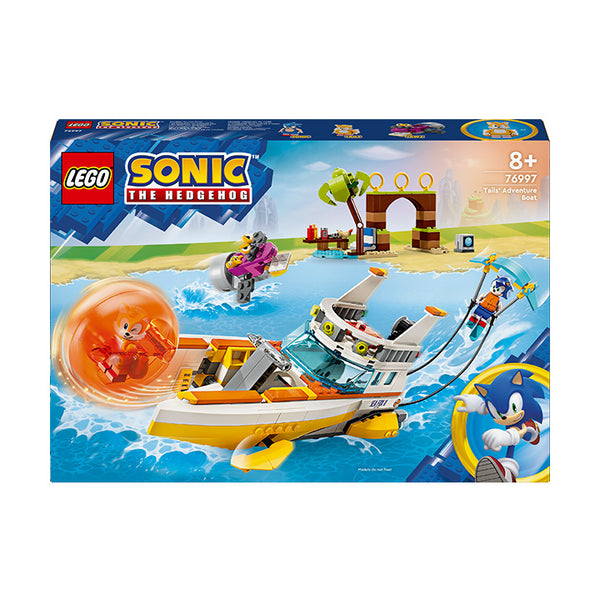 LEGO® Sonic the Hedgehog™ Tails' Adventure Boat Toy Set 76997