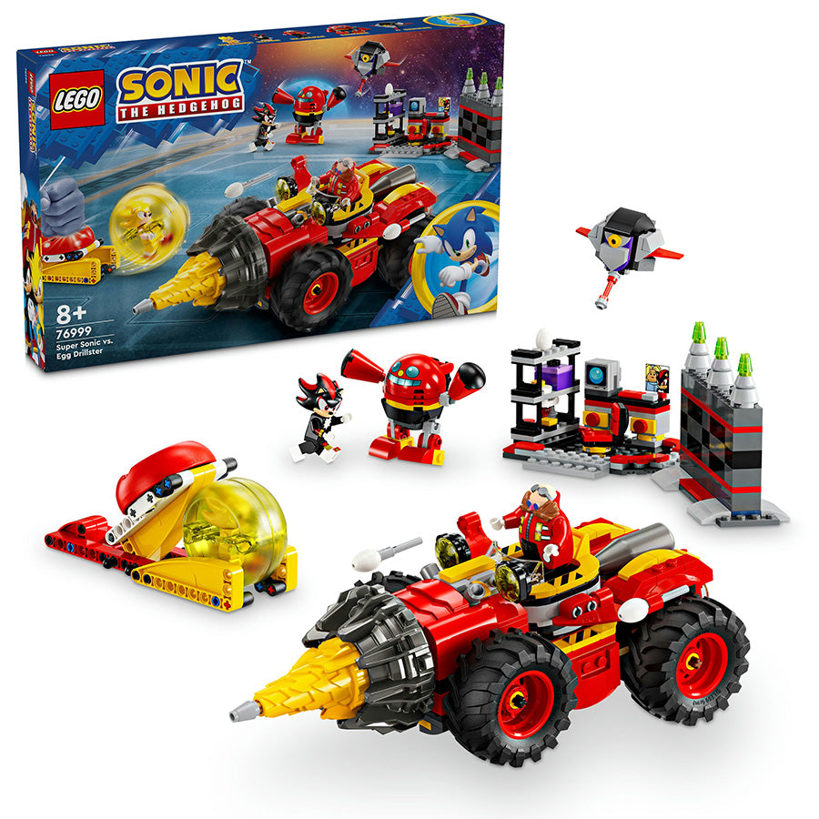 LEGO® Sonic the Hedgehog™ Super Sonic vs. Egg Drillster 76999 - SLIGHTLY DAMAGED BOX