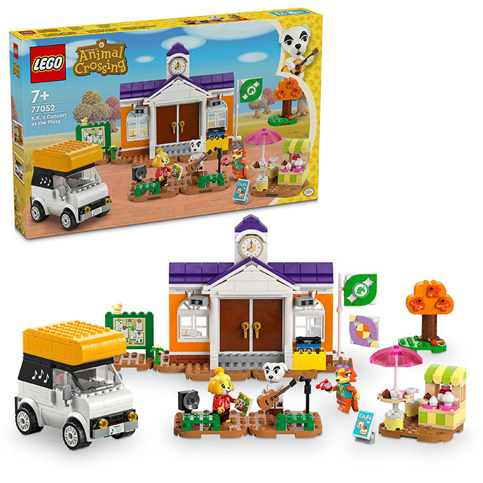 LEGO® Animal Crossing™ K.K.'s Concert at the Plaza Toy 77052 - SLIGHTLY DAMAGED BOX
