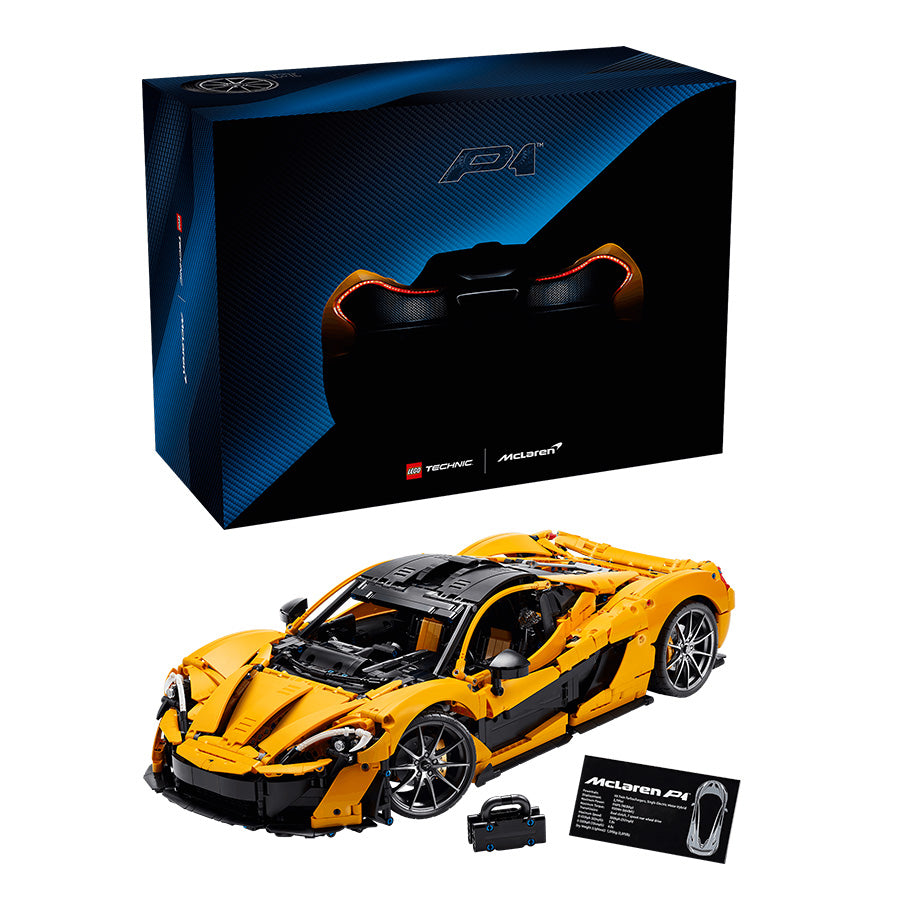 LEGO® Technic McLaren P1™ Model Car Set for Adults 42172 - SLIGHTLY DAMAGED BOX