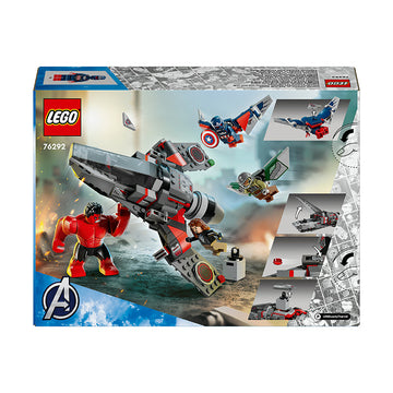 LEGO® Marvel Captain America vs. Red Hulk Battle Set 76292 - 0