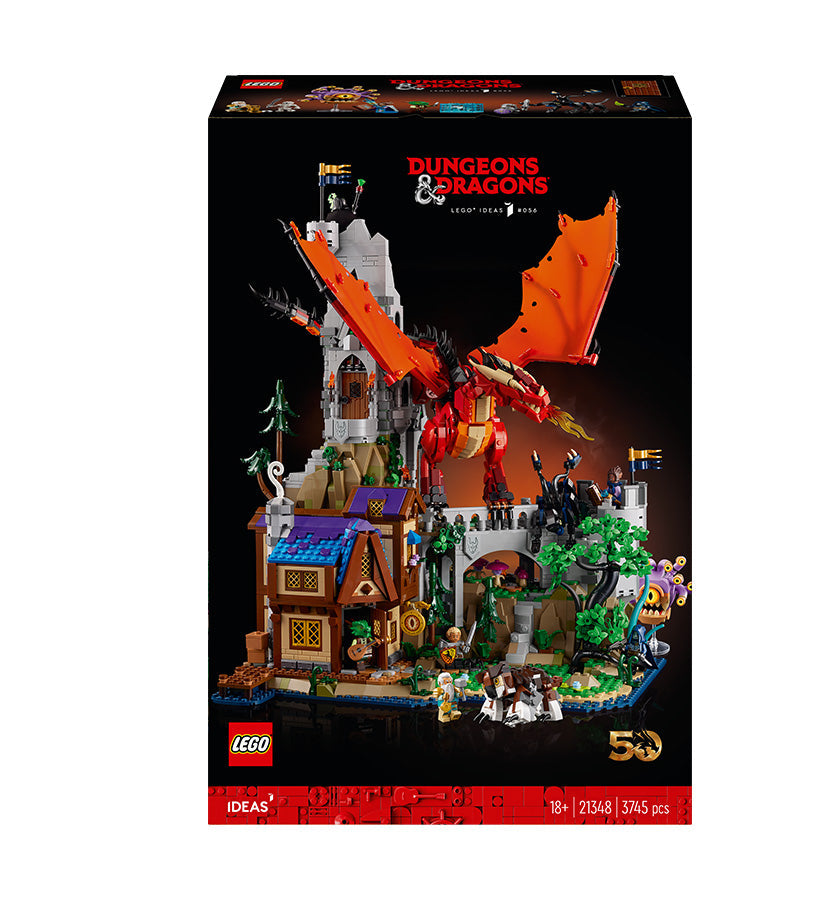LEGO® Ideas Dungeons & Dragons: Red Dragon's Tale Set 21348