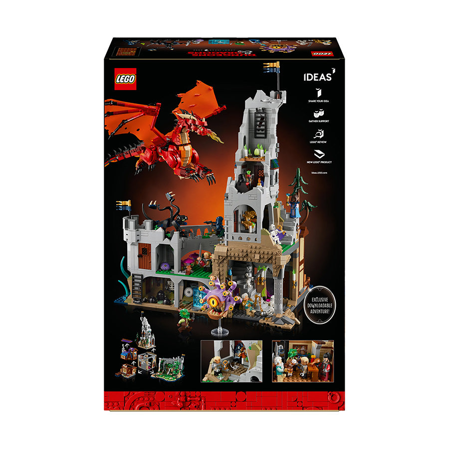 LEGO® Ideas Dungeons & Dragons: Red Dragon's Tale Set 21348