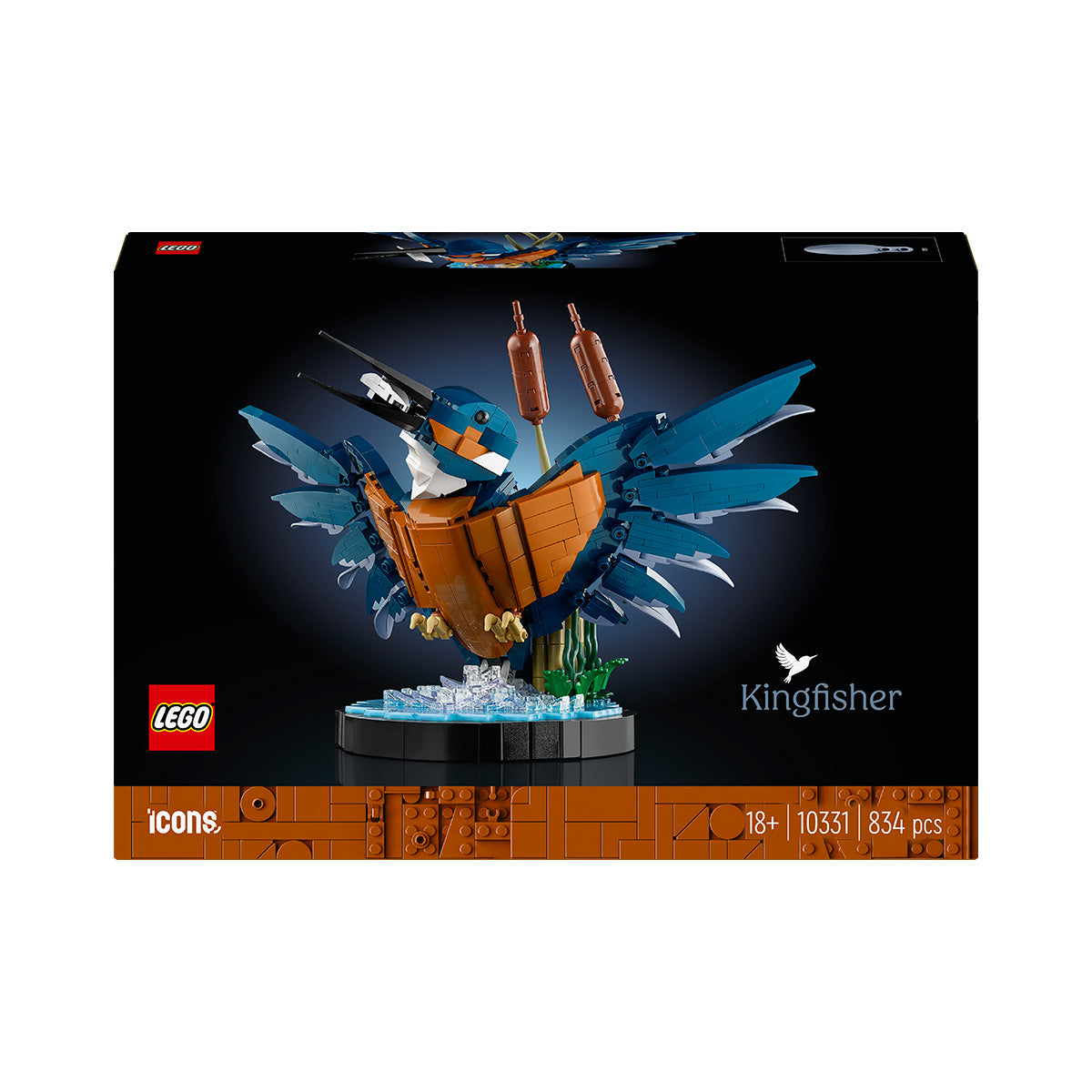 LEGO® ICONS Kingfisher Bird Building Kit for Adults 10331 | Import