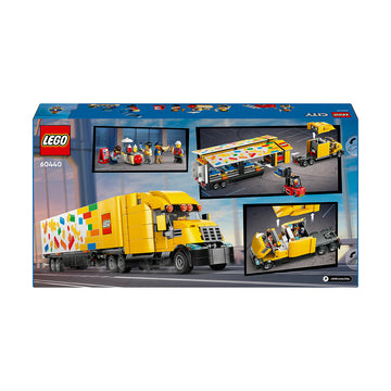 LEGO® City Yellow Delivery Truck Building Toy Set 60440 - 0