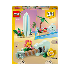 LEGO® Creator 3in1 Tropical Ukulele Toy Instruments Set 31156 - 0