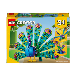 LEGO® Creator 3in1 Exotic Peacock Animal Toys Set 31157