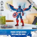LEGO® Marvel New Captain America Construction Figure 76296-6