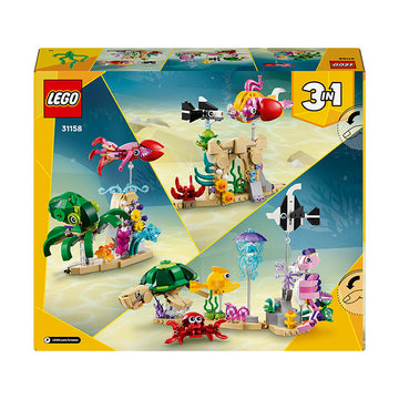 LEGO® Creator 3in1 Sea Animals Building Toy Set 31158 - 0