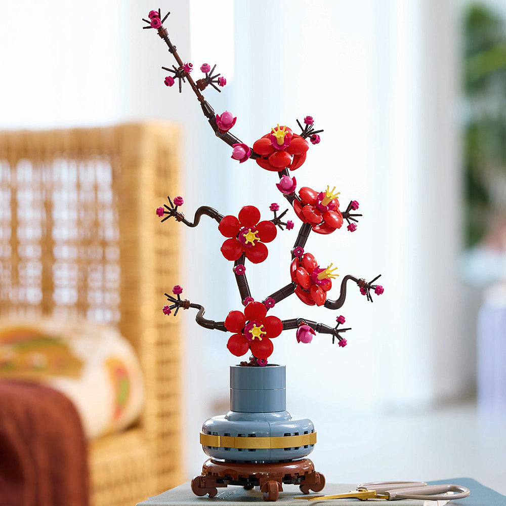 LEGO® ICONS Botanicals Plum Blossom Flower Building Set for Adults 10369 - SLIGHTLY DAMAGED BOX