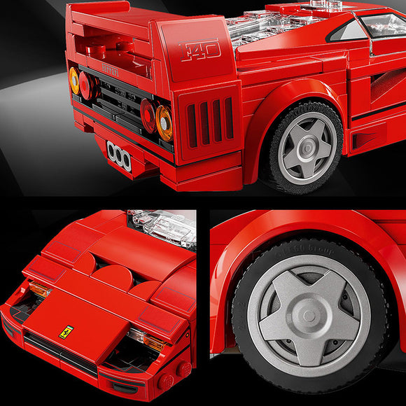 LEGO® Speed Champions Ferrari F40 Supercar Vehicle Toy 76934