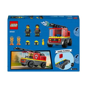 LEGO® City Fire Engine with Ladder, Firefighter Toy 60463 - 0