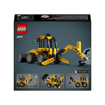 LEGO® Technic™ Backhoe Loader Construction Vehicle Toy 42197 - 0