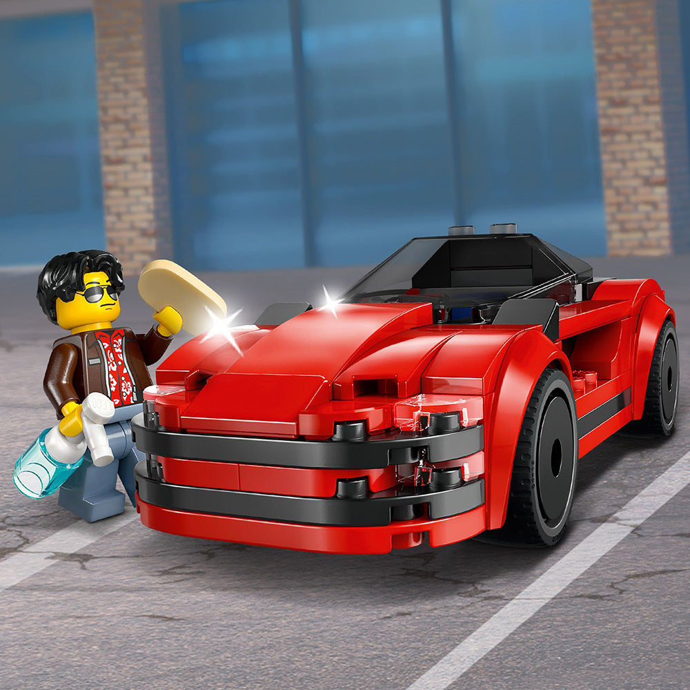 LEGO® City Red Sports Car Supercar Toy Vehicle Set 60448 | Import