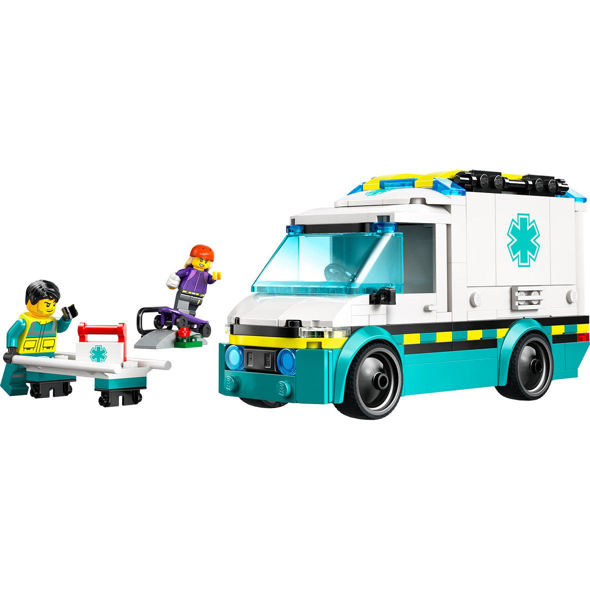 LEGO® City Emergency Ambulance Toy Truck Building Set 60451