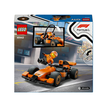 LEGO® City F1® Driver with McLaren Race Car Toy Playset 60442 - 0