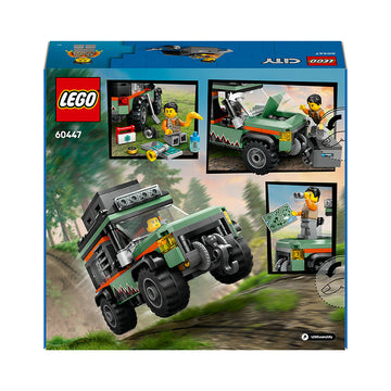 LEGO® City Off-Road 4x4 Mountain Truck, Toy Vehicle Set 60447 - 0