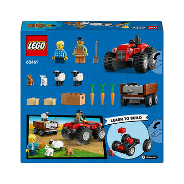 LEGO® City Red Farm Tractor with Trailer & Sheep Toys 60461 - 0