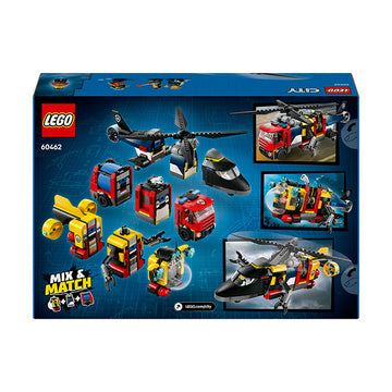 LEGO® City Helicopter, Fire Engine & Submarine Remix 60462 - 0