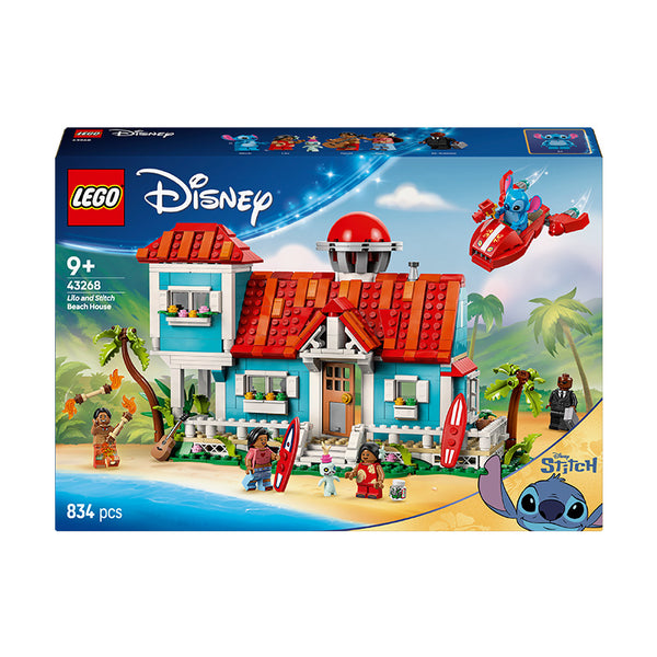 LEGO® ǀ Disney Lilo and Stitch Beach House Building Kit Playset