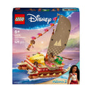 LEGO® ǀ Disney Princess™ Moana’s Adventure Canoe Fantasy Toy Model Kit 43270-1