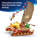LEGO® ǀ Disney Princess™ Moana’s Adventure Canoe Fantasy Toy Model Kit 43270-11