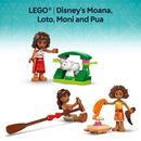 LEGO® ǀ Disney Princess™ Moana’s Adventure Canoe Fantasy Toy Model Kit 43270-9