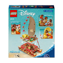LEGO® ǀ Disney Princess™ Moana’s Adventure Canoe Fantasy Toy Model Kit 43270-2