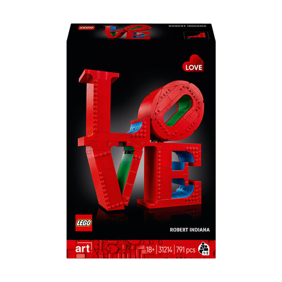LEGO® Art LOVE Home Decor Building Set for Adults 31214 - SLIGHTLY DAMAGED BOX