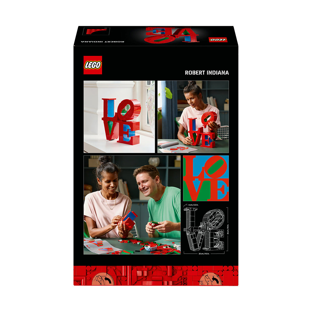 LEGO® Art LOVE Home Decor Building Set for Adults 31214 - SLIGHTLY DAMAGED BOX