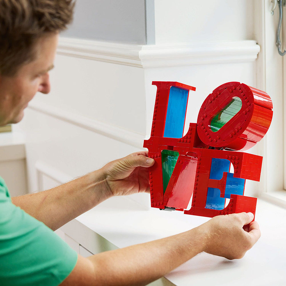 LEGO® Art LOVE Home Decor Building Set for Adults 31214 - SLIGHTLY DAMAGED BOX
