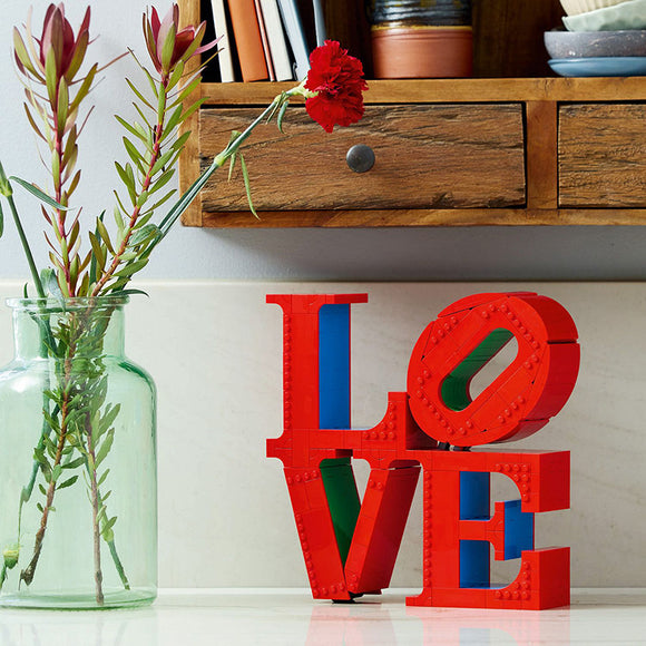 LEGO® Art LOVE Home Decor Building Set for Adults 31214 - SLIGHTLY DAMAGED BOX