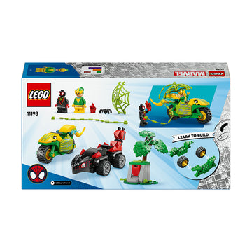 LEGO® Marvel Spidey and his Amazing Friends Spin and Electro Dinosaur Vehicle Chase 11198 - 0