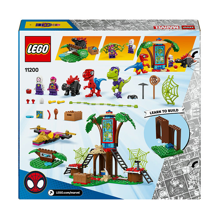 LEGO® Marvel Spidey And His Amazing Friends Spidey and Gobby’s Raptor Battle at Tree House HQ 11200 - DAMAGED BOX