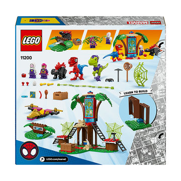 LEGO® Marvel Spidey And His Amazing Friends Spidey and Gobby’s Raptor Battle at Tree House HQ 11200 - DAMAGED BOX - 0