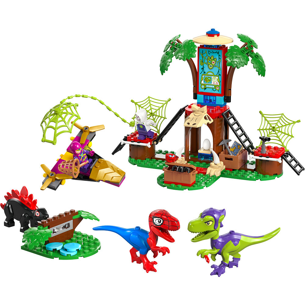 LEGO® Marvel Spidey And His Amazing Friends Spidey and Gobby’s Raptor Battle at Tree House HQ 11200 - DAMAGED BOX