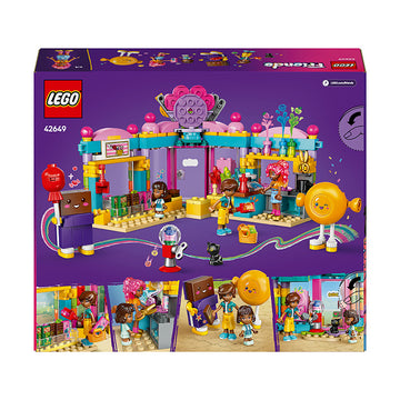 LEGO® Friends Heartlake City Sweet Shop Pretend-Play Set, Role-Play Toy 42649 - 0