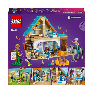 LEGO® Friends Horse and Pet Vet Clinic Pretend-Play Toy 42651 - 0