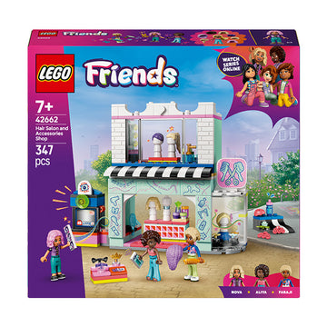 LEGO® Friends Hair Salon and Accessories Shop Creative Pretend-Play Toy 42662 - SLIGHTLY DAMAGED BOX