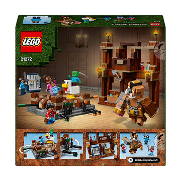 LEGO® Minecraft® Woodland Mansion Fighting Ring Gamer Toy with Mob Figures 21272 - 0